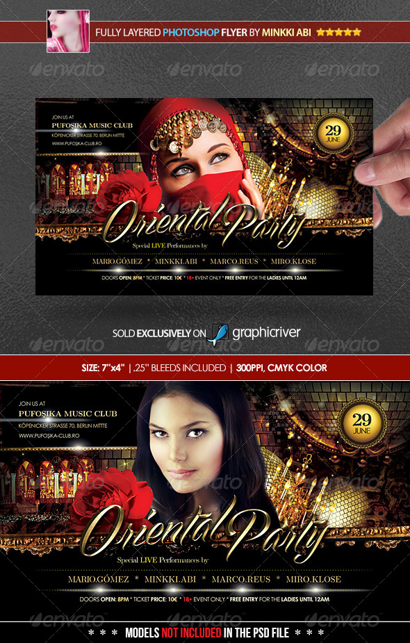 Oriental party deals